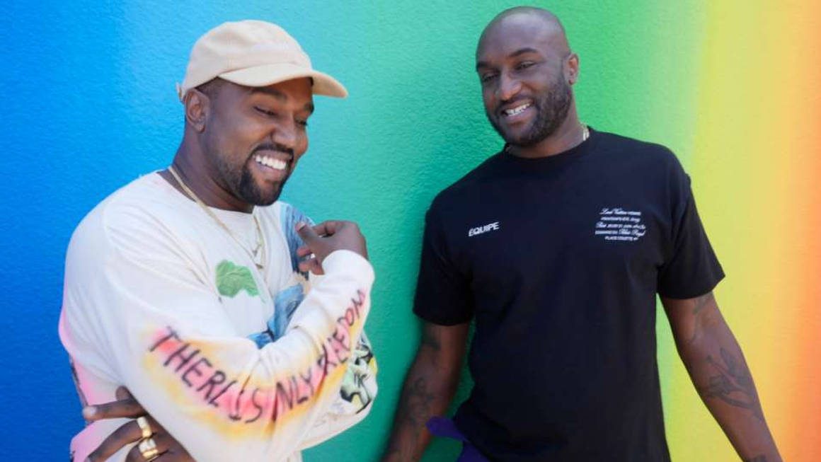 Capa Kanye West e Virgil Abloh