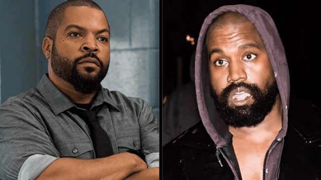 Capa Ice Cube e Kanye West