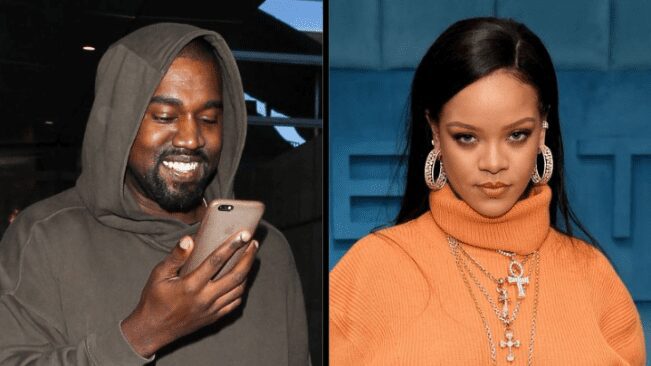 Capa Kanye West e Rihanna