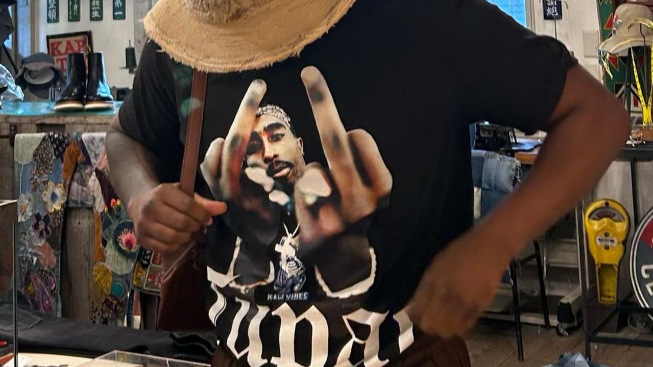 Capa Kendrick camisa Tupac