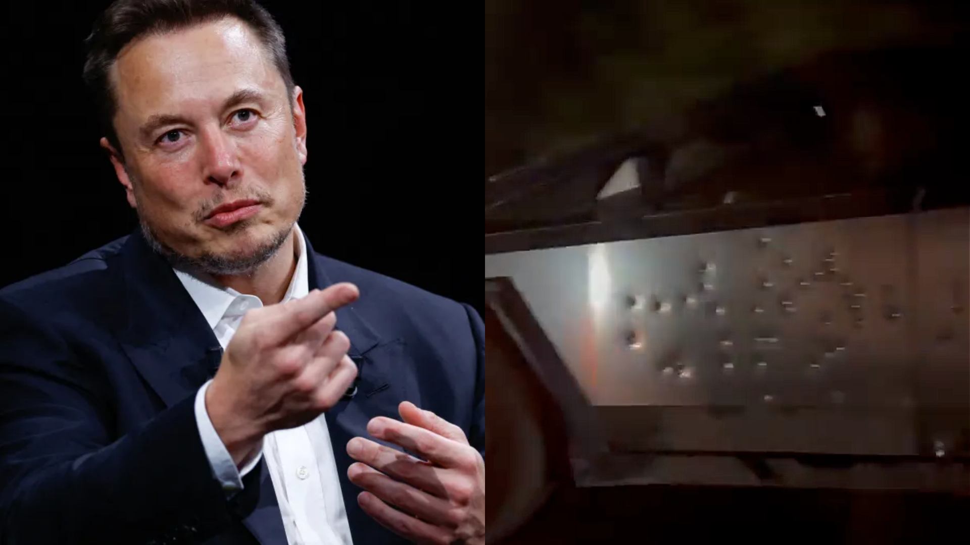 Capa Elon Musk e Cybertruck